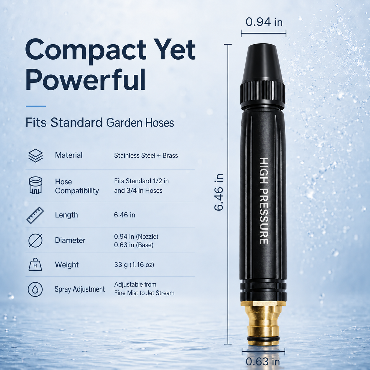 đĨđ Last Day 55% OFF â Powerful High-Pressure Water Gun for Car Cleaning