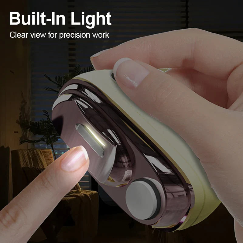 βοΈ LIMITED-TIME 50% OFF! π
2-in-1 Smart Electric Nail Clipper & Polisher π