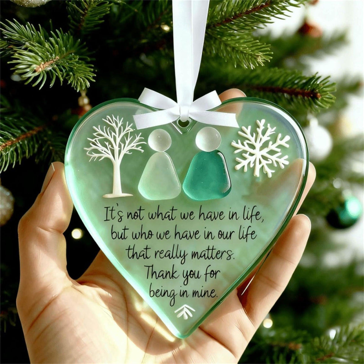 💝Heart-Shaped Sea Glass Friendship Decor🌊✨ Shaped by Nature & Crafted by Hand