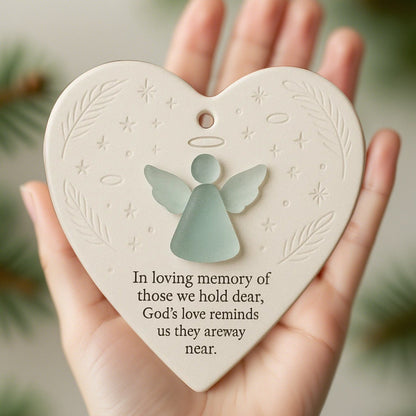 💝Heart-Shaped Sea Glass Friendship Decor🌊✨ Shaped by Nature & Crafted by Hand