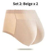 Women's Padded Butt Lift Panties | Seamless Tummy Control