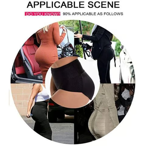 Women's Padded Butt Lift Panties | Seamless Tummy Control