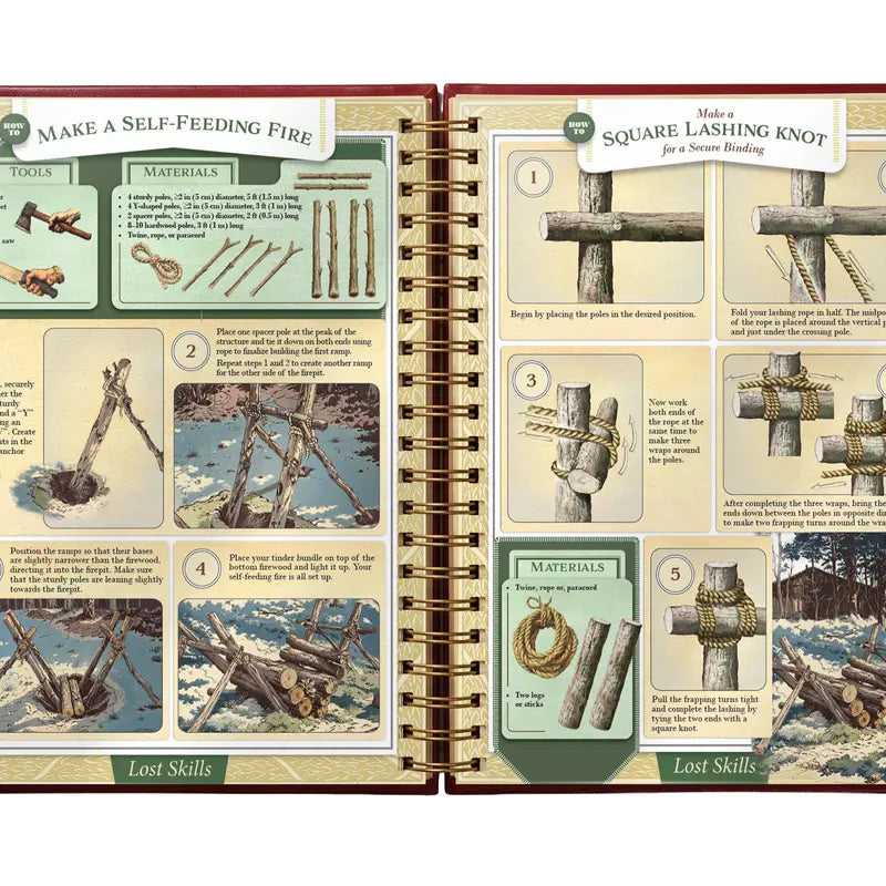 🔥The Lost Skills of Independence Book | 200 Life-Saving Skills