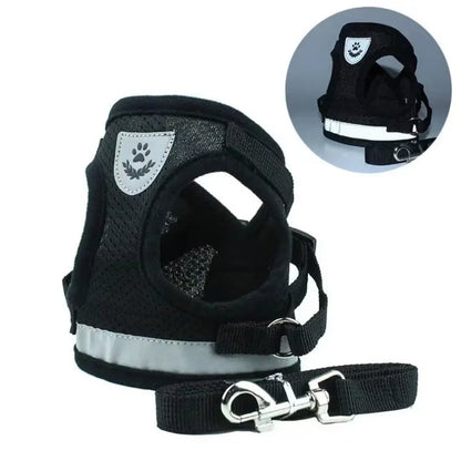 Adjustable Breathable Luminous Purrfect Feline Freedom Harness