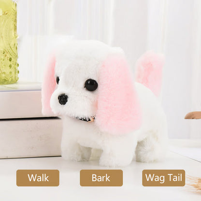 Interactive Plush Puppy That Moves