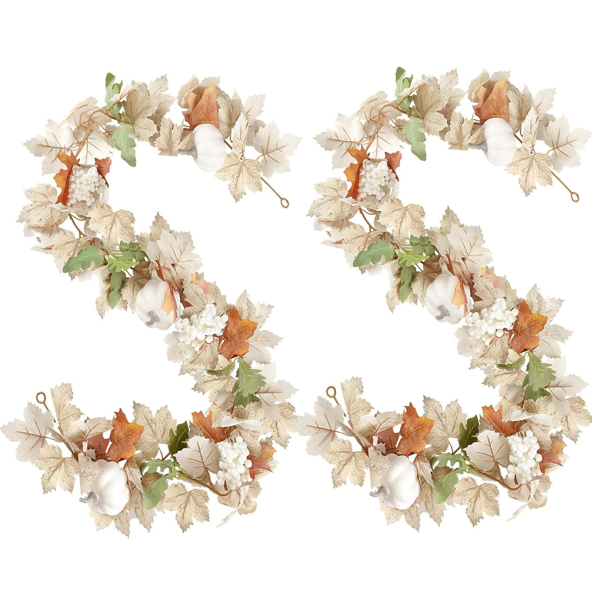 Artificial Maple Leaf Vine for Thanksgiving and Christmas Decoration