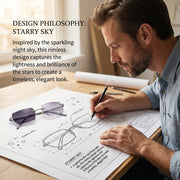 【Co-Created by Designers】Gypsophila Smart Zoom and Color-Changing Reading Glasses