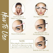 🔥✨Reusable Eyebrow Stencil Shaper Kit (14-pack) $ 15.99   $ 30.75 save 48%