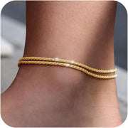 🎁🔥Dainty Layered Anklet For Women