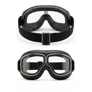 🕶️ OTG Vintage Motorcycle Goggles (Fits Over Glasses)