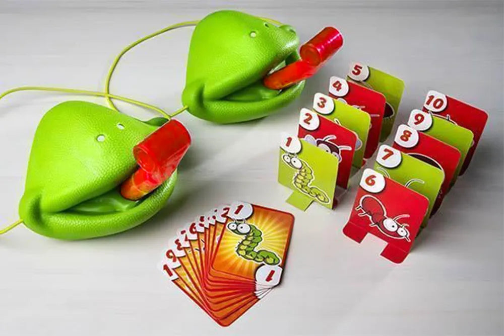 Chameleon Tongue Shooting Game