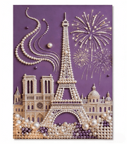 🏰✨DIY Beaded Art Kit - Castle Pearl Painting🎇