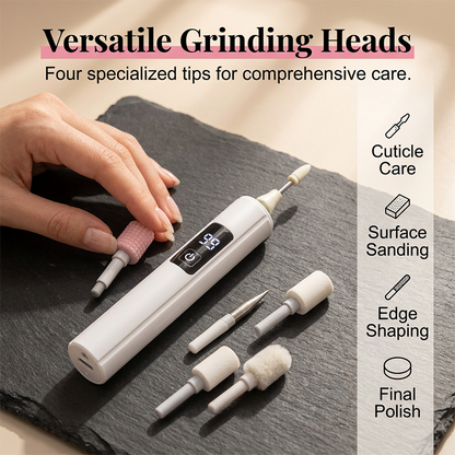 😋2026 HOT SALE😋💞 50K+ SOLD!💅✨49%OFF! Professional ElectricNail Polisher - Smoothsthick nails, 99-speeddisplay. Multiple headsfor shaping & buffing.Salon at home! ⭐💎