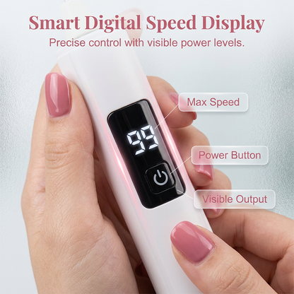 😋2026 HOT SALE😋💞 50K+ SOLD!💅✨49%OFF! Professional ElectricNail Polisher - Smoothsthick nails, 99-speeddisplay. Multiple headsfor shaping & buffing.Salon at home! ⭐💎