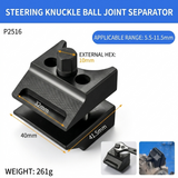 Crown ball head separator