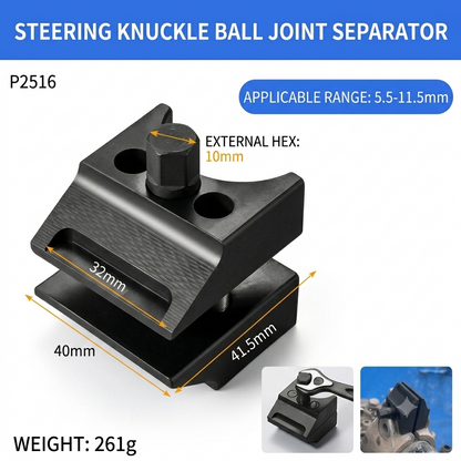 Crown ball head separator