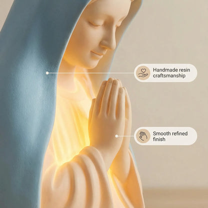 🔥Last Day 60% OFF -🕊️ Catholic Gifts for Women – Handmade Resin Virgin Mary Night Light, A Peaceful Reminder of Faith