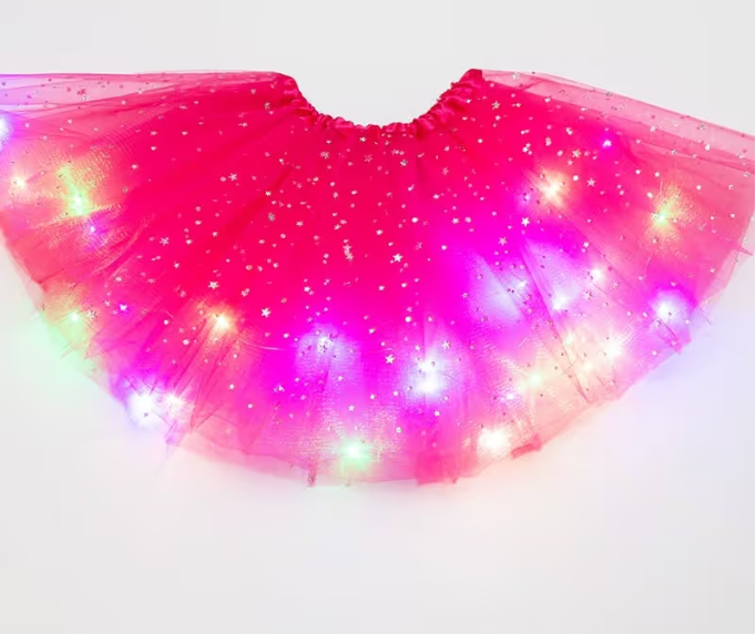 PRINCESS GLOW: LED Skirt for All-Day Play