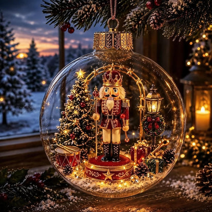 🔥HOT SALE 50% OFF - 🎄Glowing Christmas Diorama Ornament✨