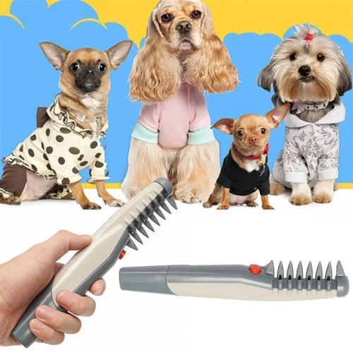 Electric Pet Dematting Grooming Comb