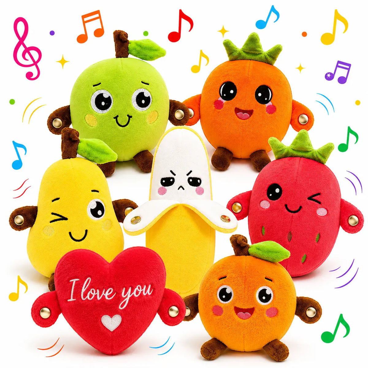 Musical Sensory Plush Toys