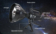 Rechargeable Handheld Spotlight Flashlight