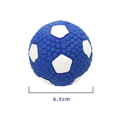 Sports Ball Dog Chew & Fetch Toy | Football, Soccer, Volleyball, Baseball