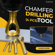 Titanium HSS Countersink Chamfer Drill Set