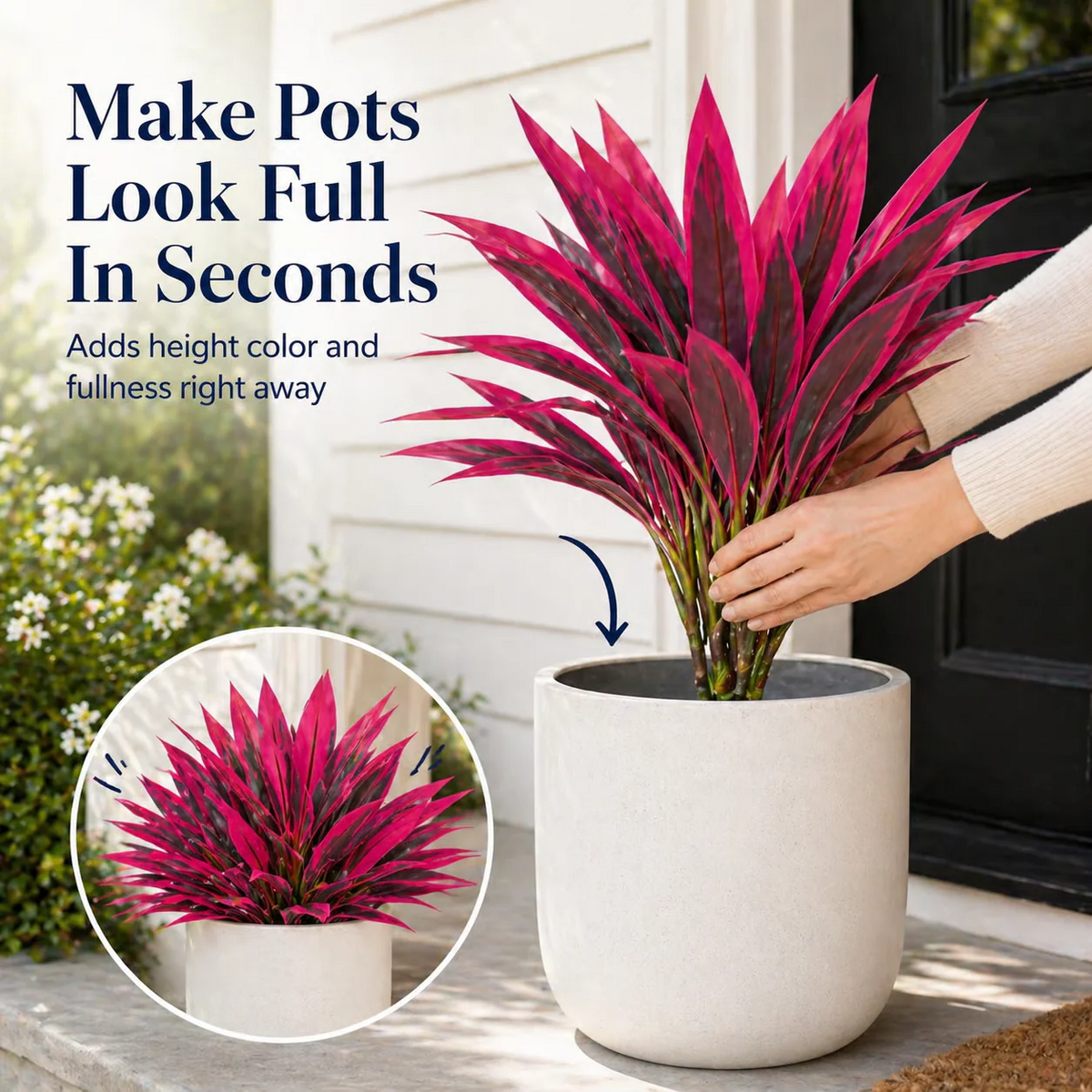 🔥Last Day 70% OFF🔥Large Realistic Artificial  Dragon's Blood Tree Plants