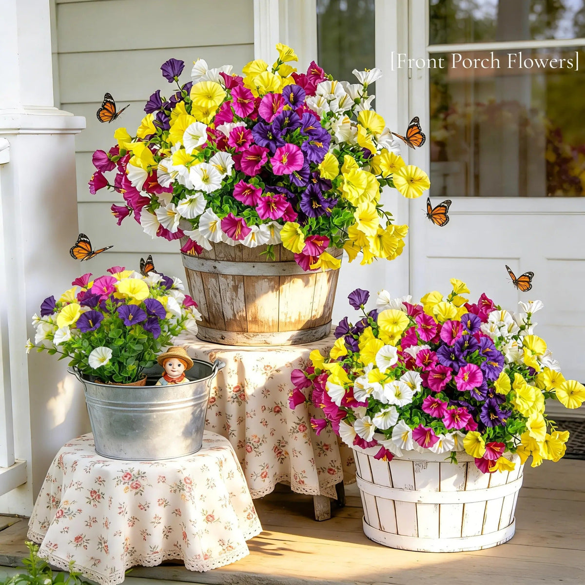 💥Last Day 70% OFF🌼-UV Resistant Artificial Petunias Flowers