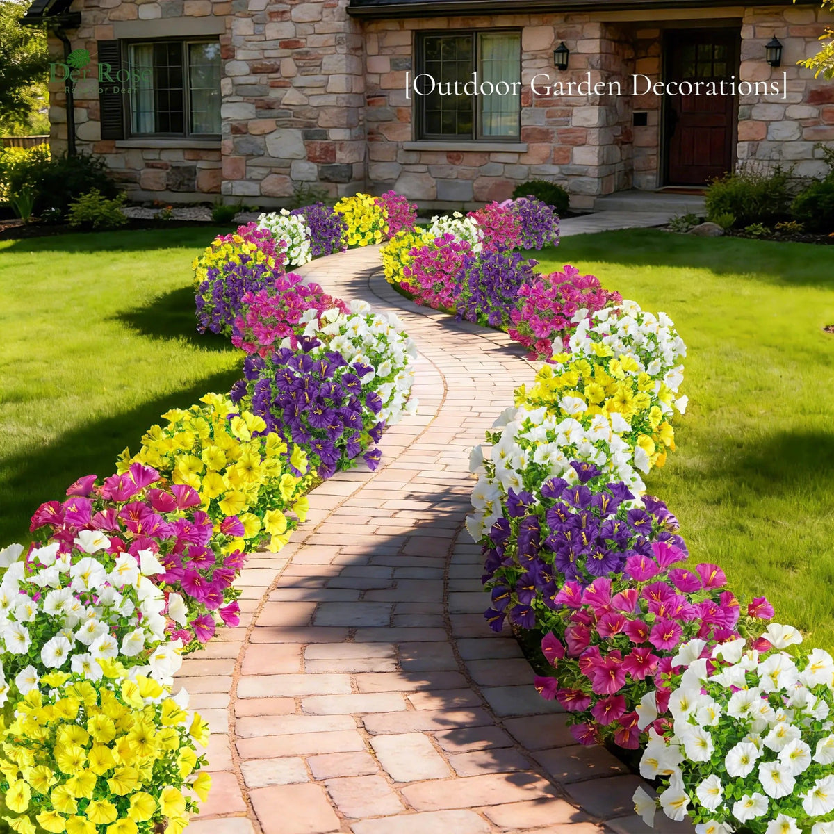 💥Last Day 70% OFF🌼-UV Resistant Artificial Petunias Flowers
