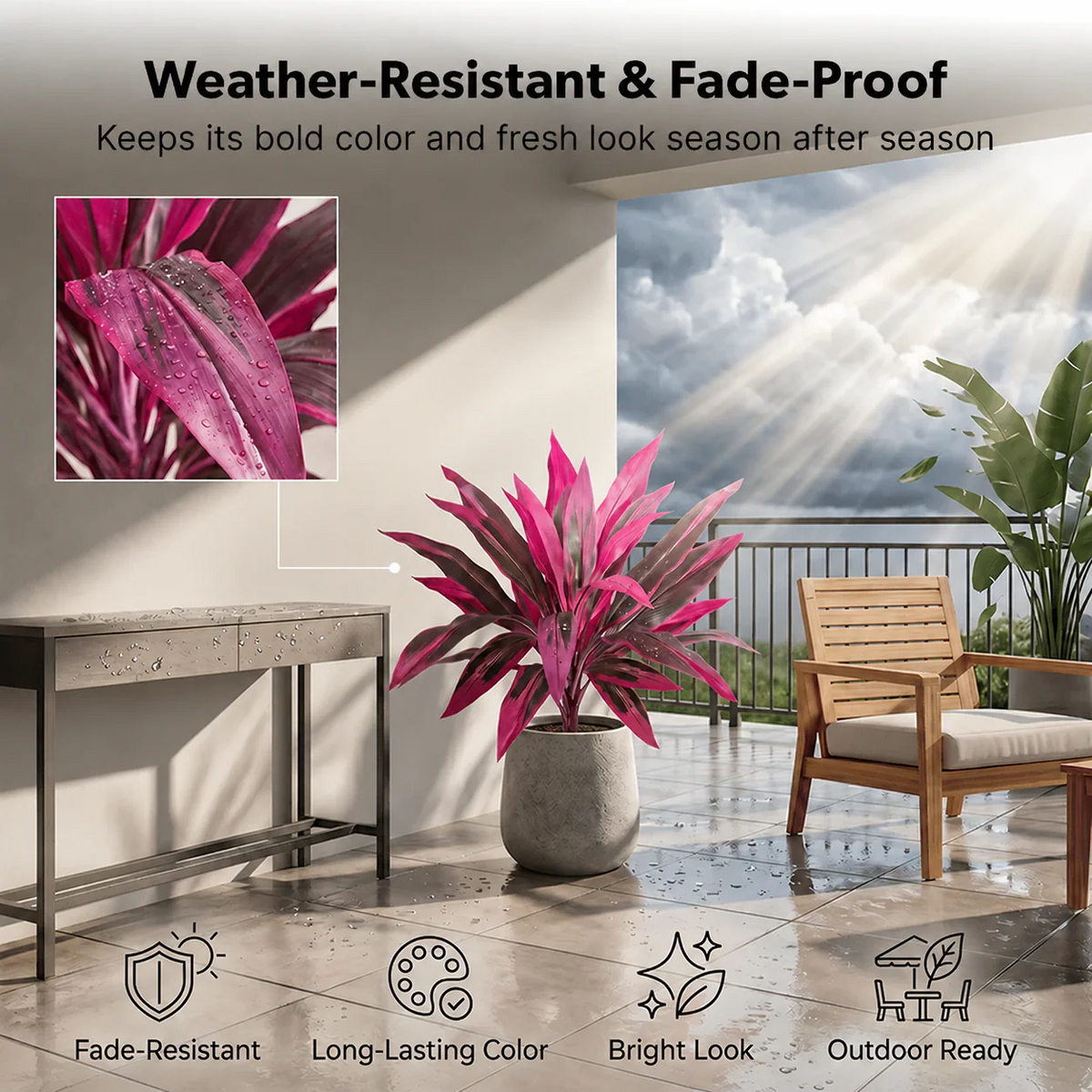 🔥Last Day 70% OFF🔥Large Realistic Artificial  Dragon's Blood Tree Plants