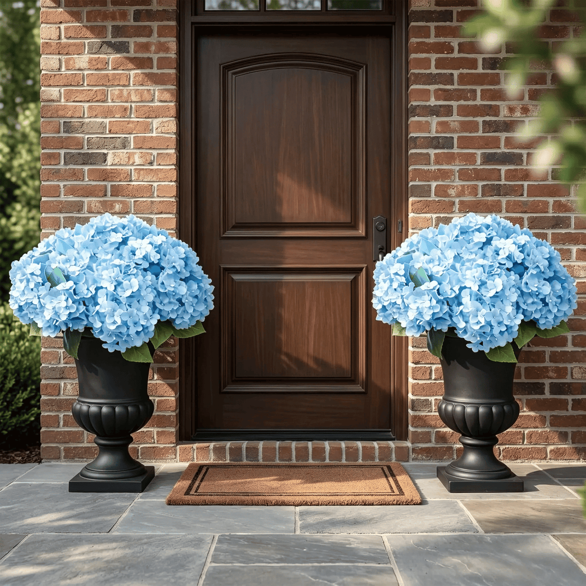 🌼Artificial Outdoor Hydrangea Flowers - UV resistant, Waterproof, Windproof